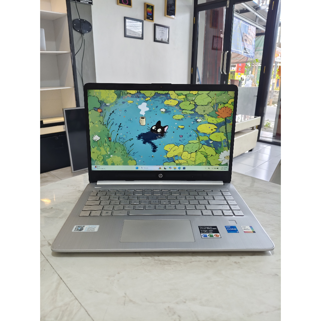 Laptop Hp 14s Intel Core i5-1240P(12GEN) RAM 8GB SSD 512GB 14INC Slim FrameLess