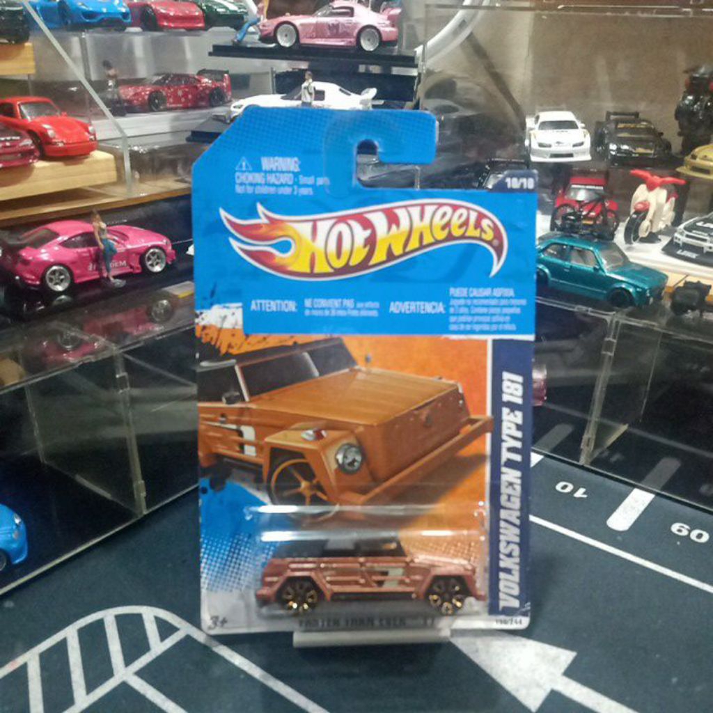 HOT WHEELS VOLKWAGEN TYPE 181 BROWN (112)