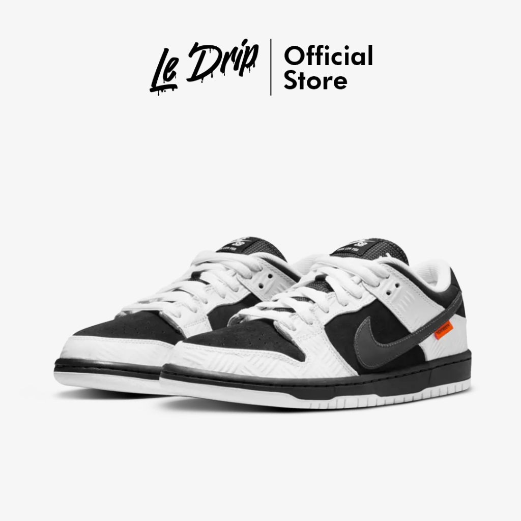 Nike SB Dunk Low Pro x Tightbooth Black and White Authentic
