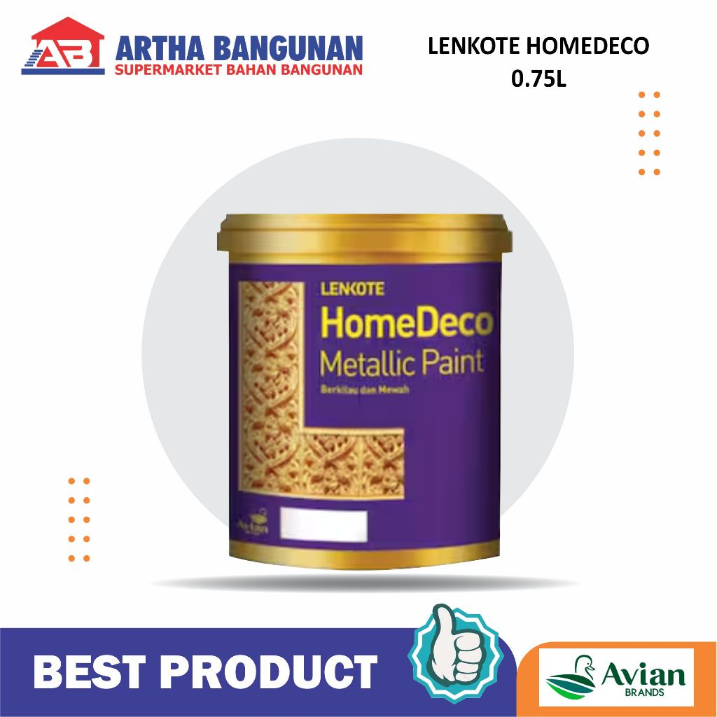 AVIAN LENKOTE HOMEDECO CAT GOLD/SILVER/BRONZE 0.75L