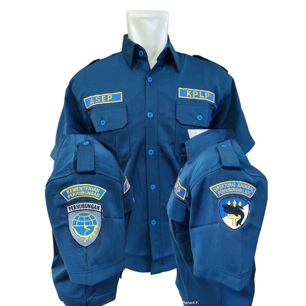 seragam Kplp/ seragam perhubungan laut/kemeja kplp/baju kplp