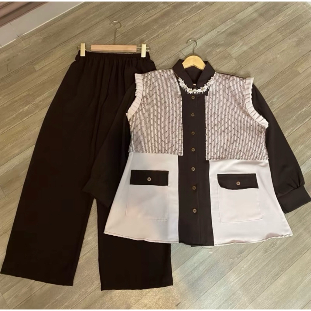 One Set Hinata by GrosirBajuRemaja