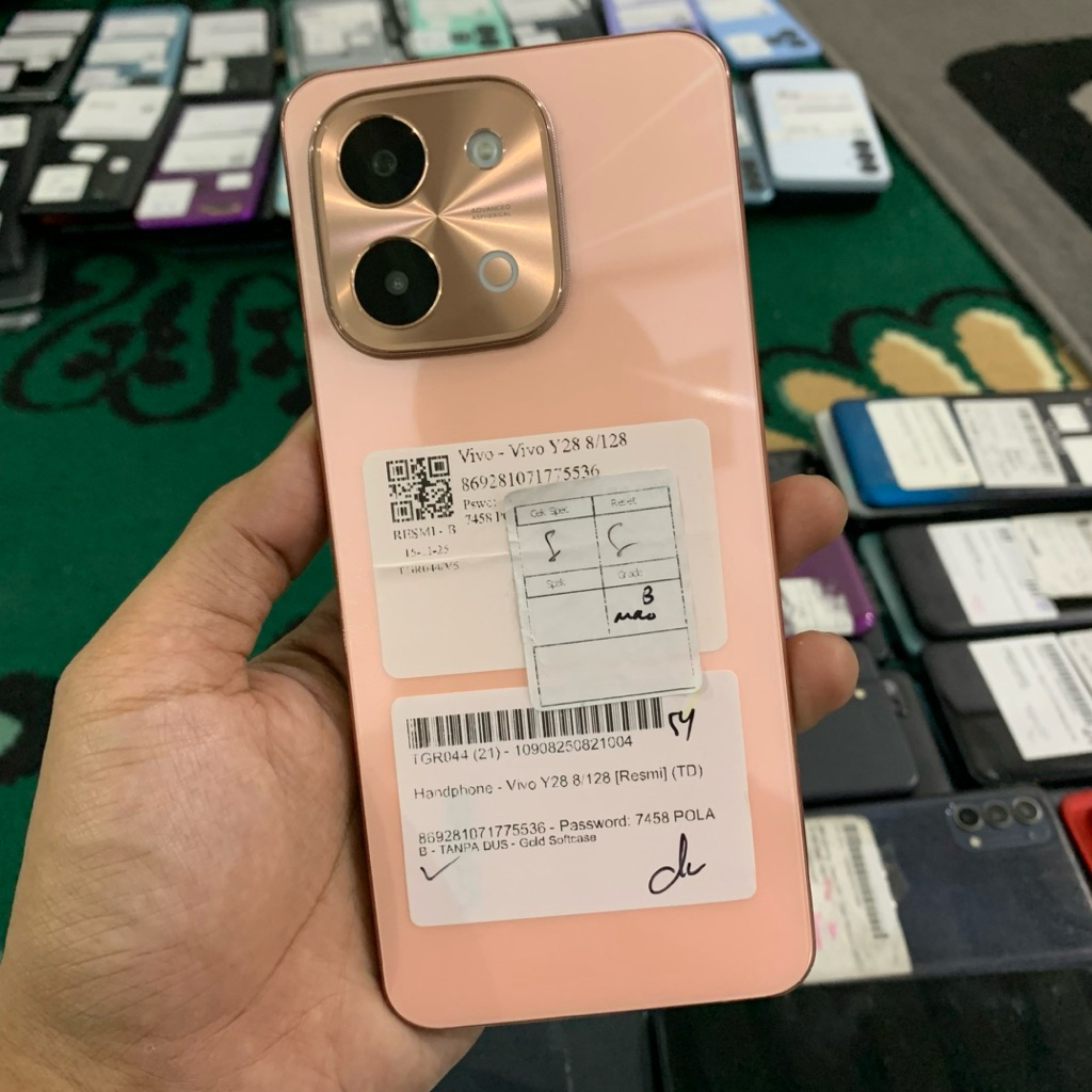 VIVO Y28 8/128 NORMAL ORIGINAL | HP SECOND MURAH BERGARANSI