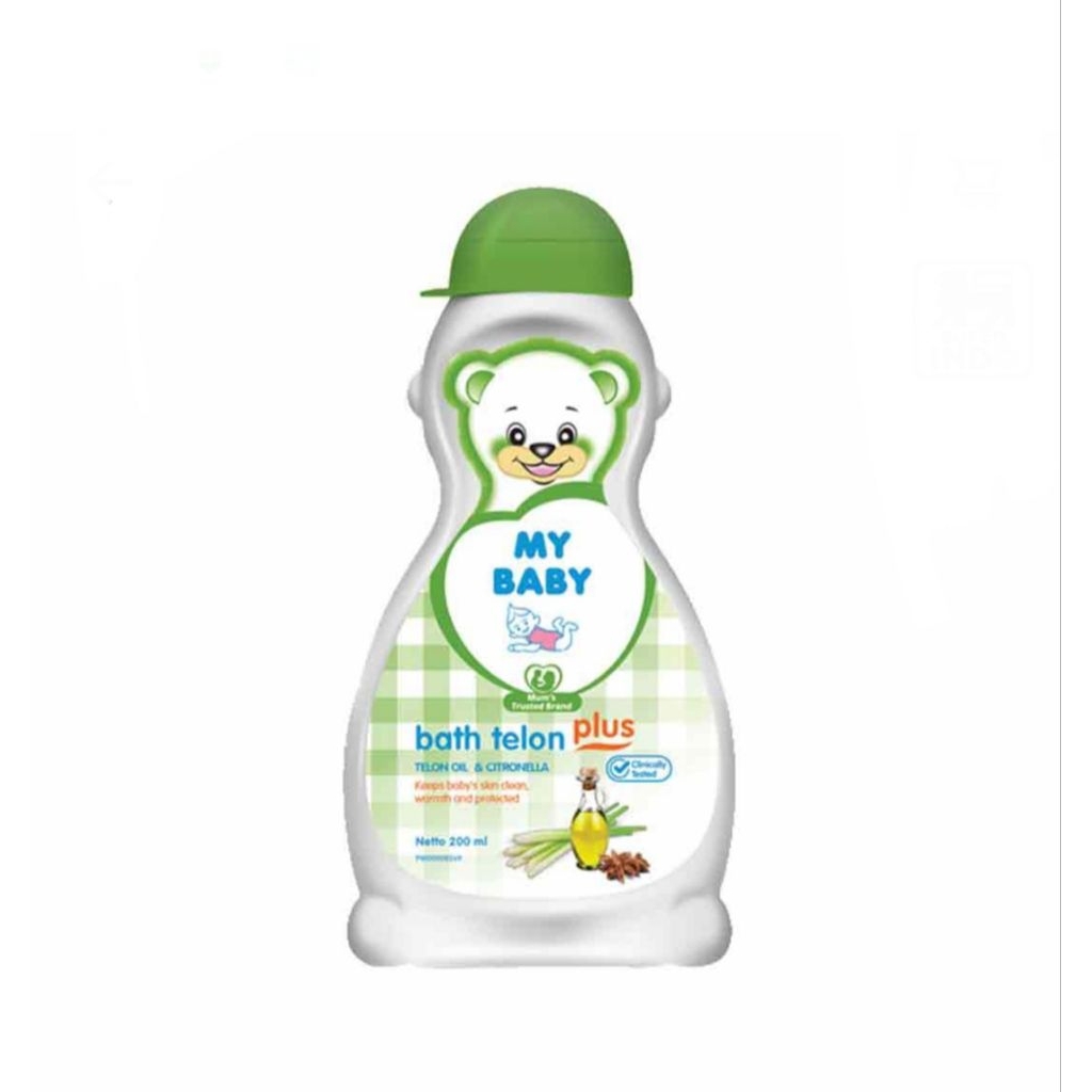 my baby bath telon plus sabun mandi cair bayi 200ml