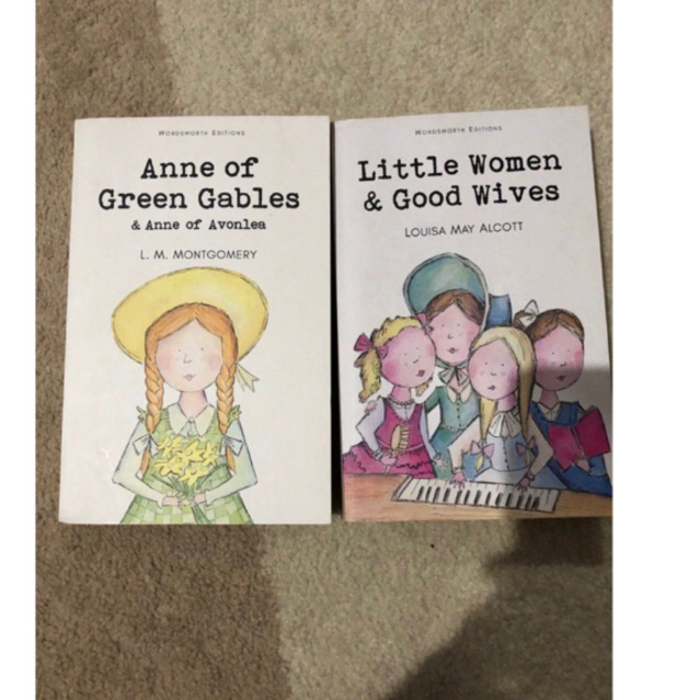 preloved anne of green gables little women and good wifes