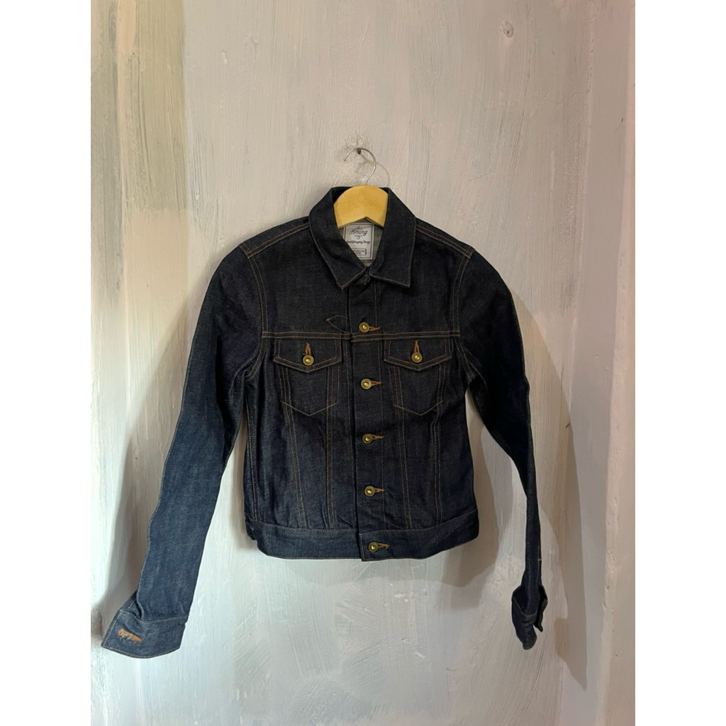 Crop Denim Salvedge Beams Japan