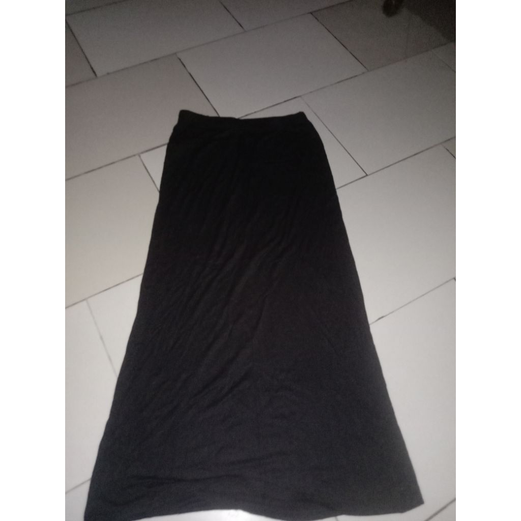 rok hitam polos melar cewek keren rok hitam