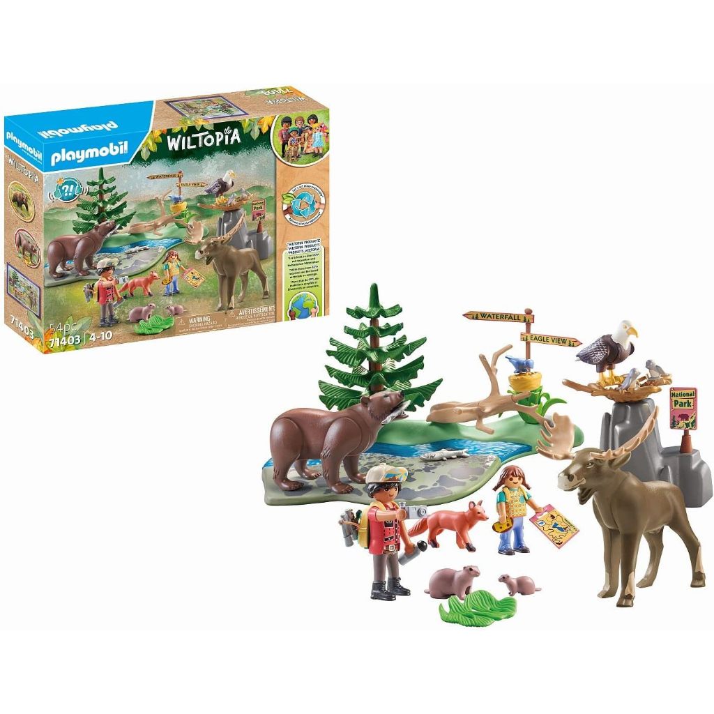 PLAYMOBIL Wiltopia 71403 Excursion to the Animals of America