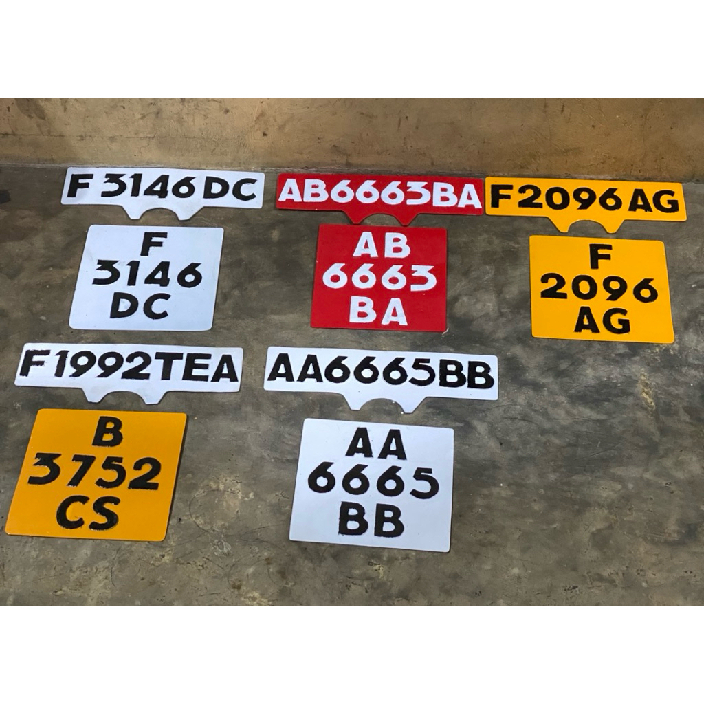 Kohhyatheplat (plat no vespa lawasan)