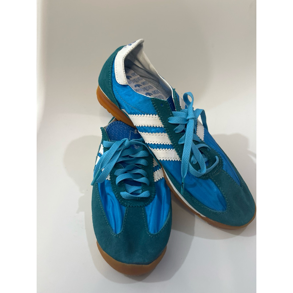 Adidas SL 72 biru tosca sol karet gum size 43