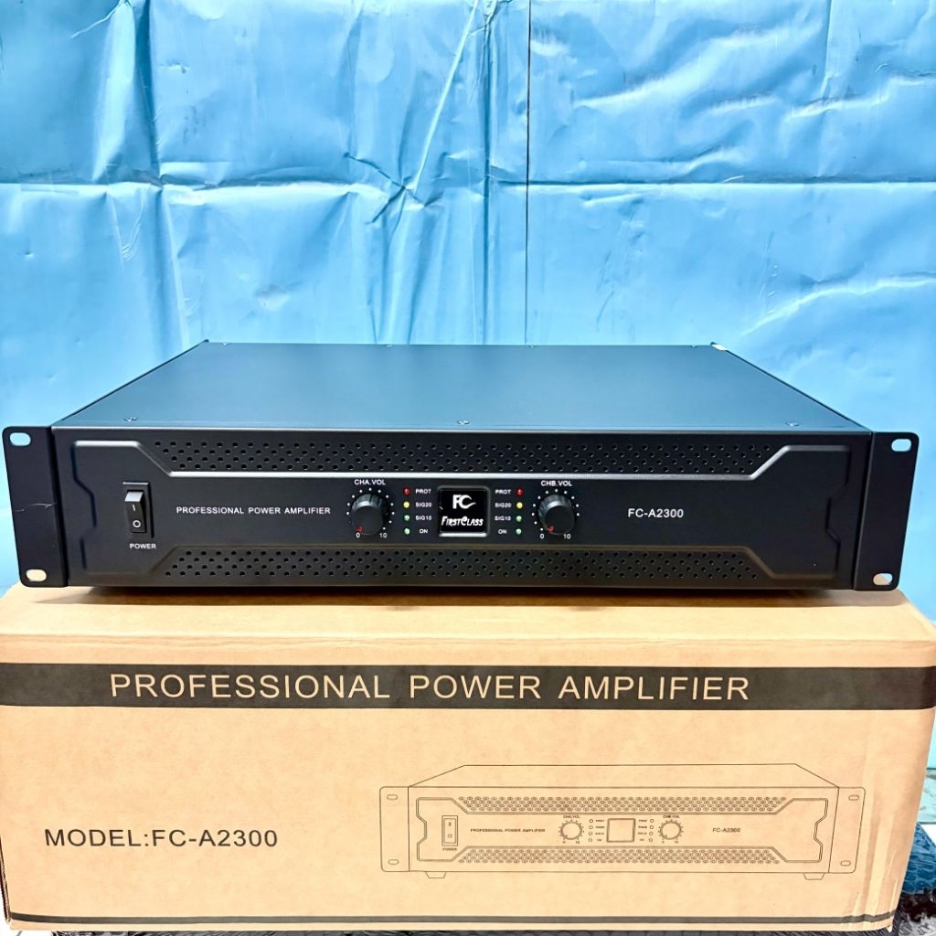 Power Amplifier Firstclass FC A2300 Original 2 Channel FCA 2300