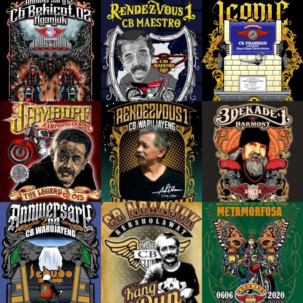 Stiker acara CB Nganjuk