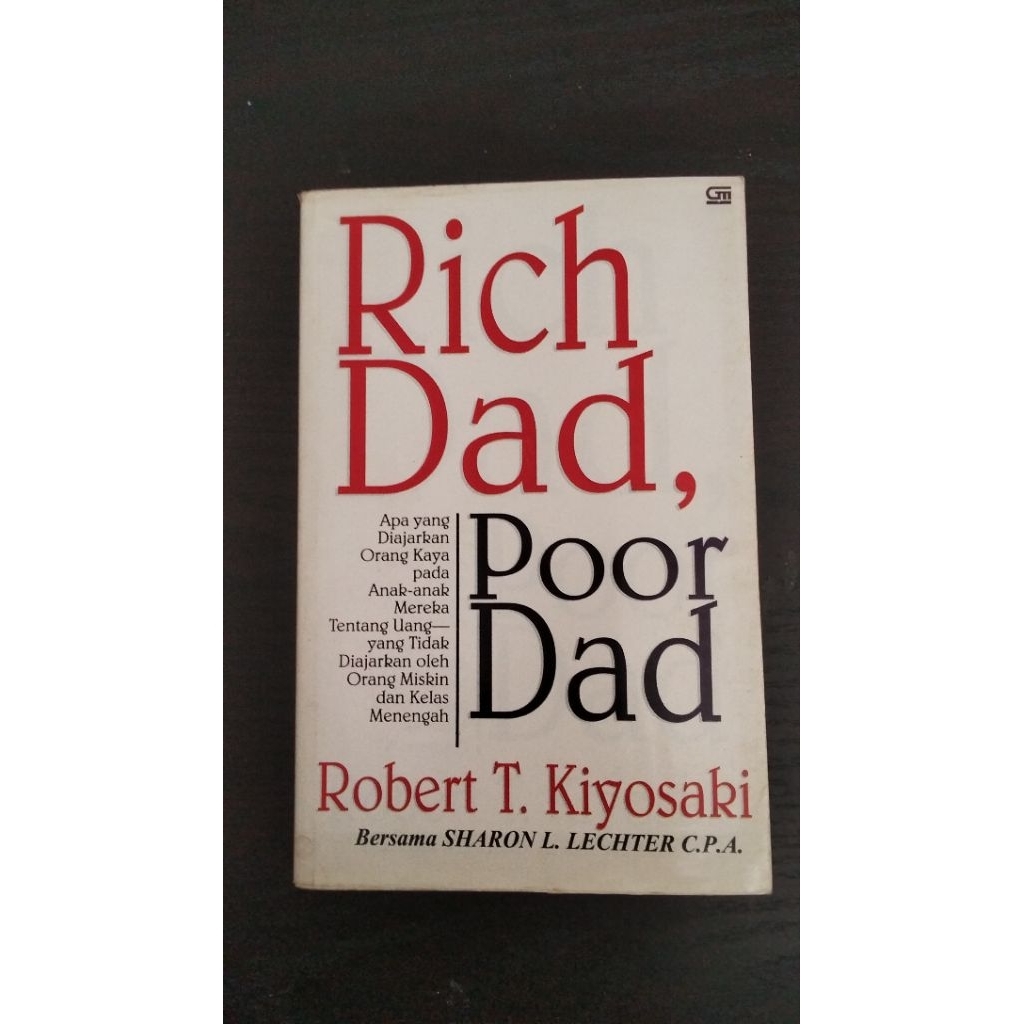 Preloved Buku Rich Dad, Poor Dad