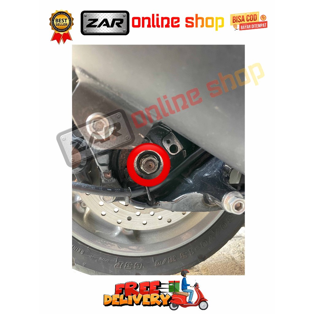 MUR RODA BELAKANG MODEL V-2 AEROX OLD NMAX NEW N-MAX OLD NEO LEXI TURBO TAHUN 2016 - 2025 NEW YAMAHA