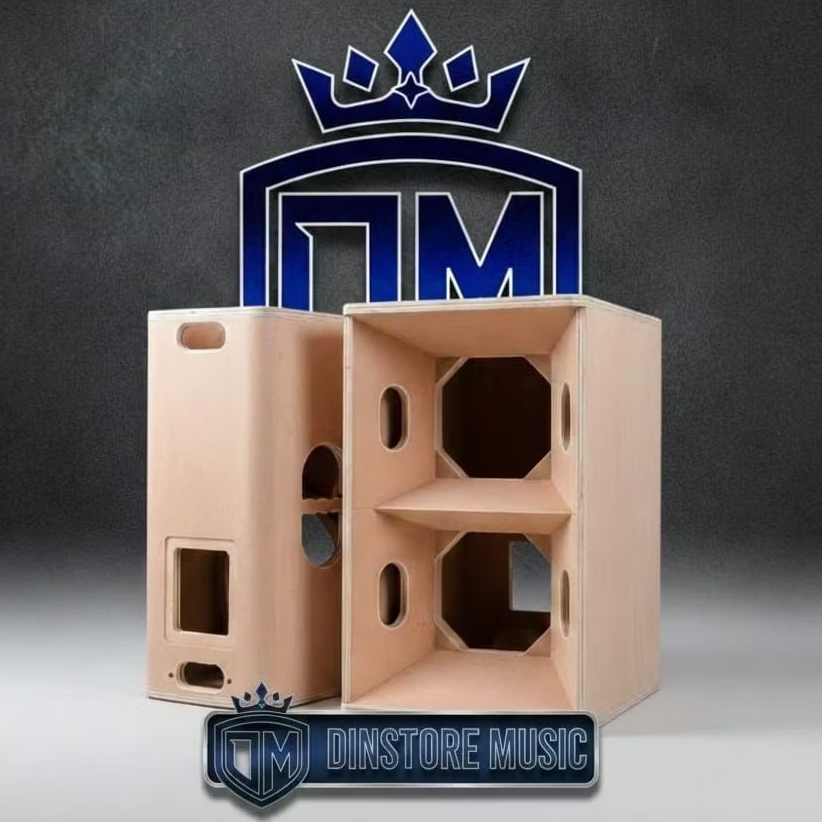 Box T24N 10inch Semi Meranti 18mm