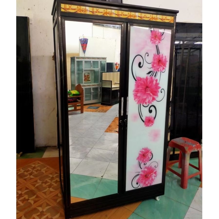 Lemari pakaian Lemari baju aluminium