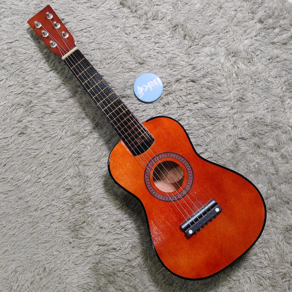 Gitar Akustik Mini 6 senar/Gitar Kecil Anak Set Lengkap Murah