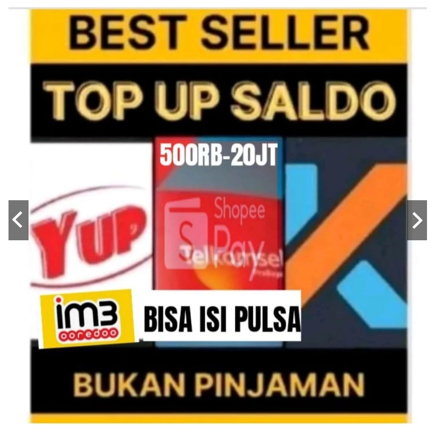 PALING MURAH TOP UP S4LD0/PULSA TRANSFER REGULER EM3 INDOSAT