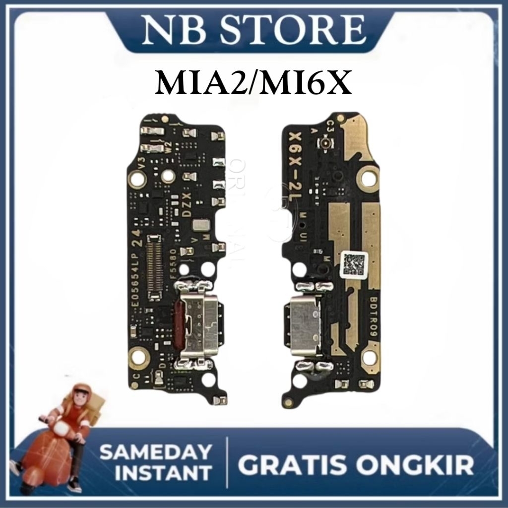 KONEKTOR XIAOMI MIA2 / MI6X / MI A2 / MI 6X MIC PAPAN + IC ORYGINAL
