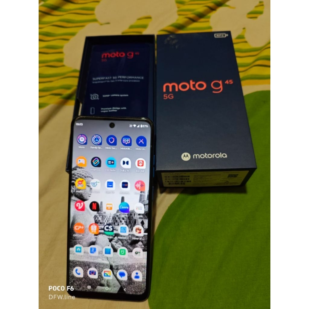 Motorola G45 5G 8/256 second blue
