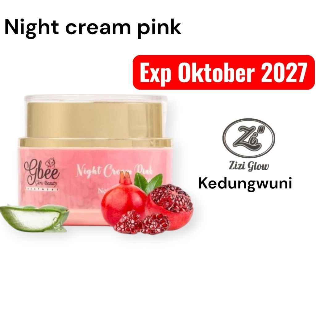 Gbee Glow Beauty Cream malam gbee Night cream gbee glow beauty