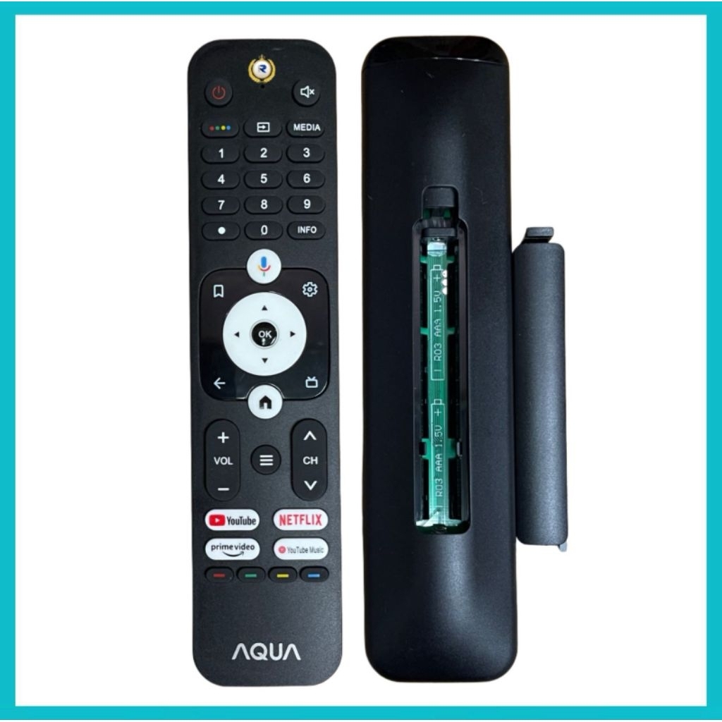 REMOT TV AQUA VOICE  ORIGINAL LED LCD