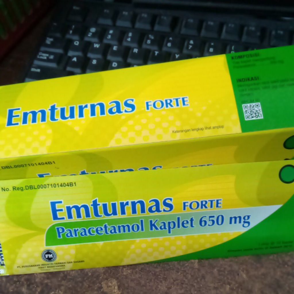 Emturnas Forte (Paracetamol 650 mg)