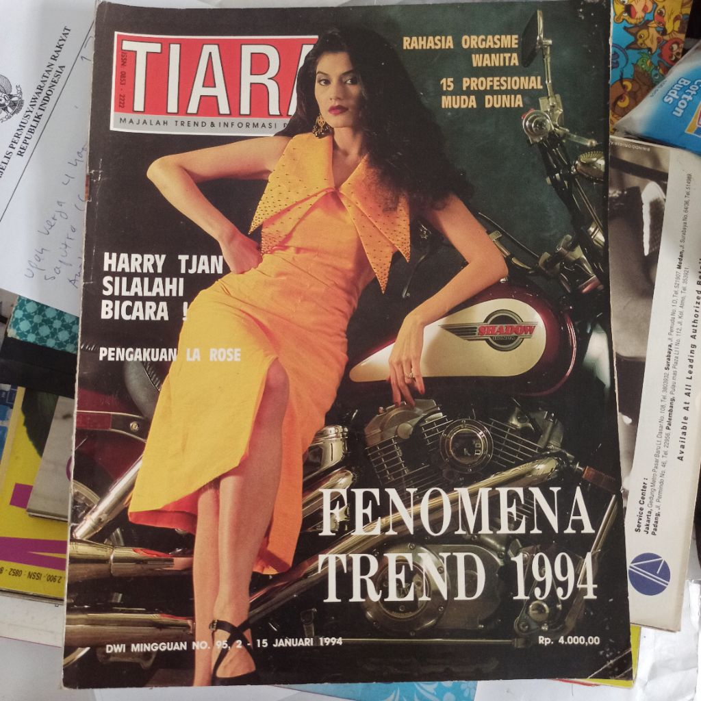 Majalah Tiara 1994 Tamara Bleszynski