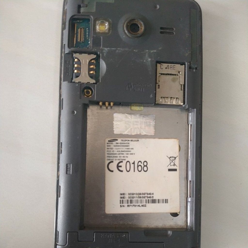 Mesin HP Samsung Core 2 G355H Normal