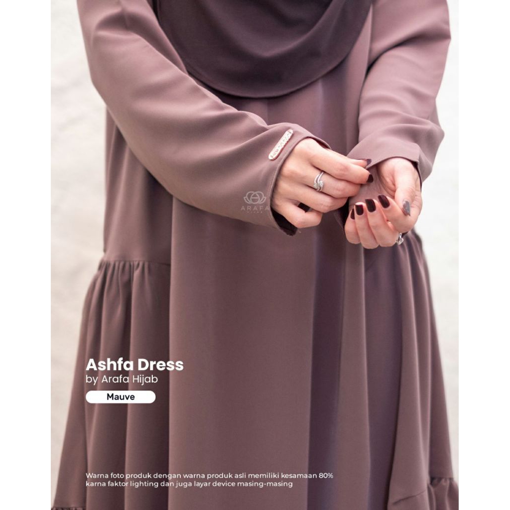 Ashfa Dress by Arafa Hijab#Dress#Gamis#