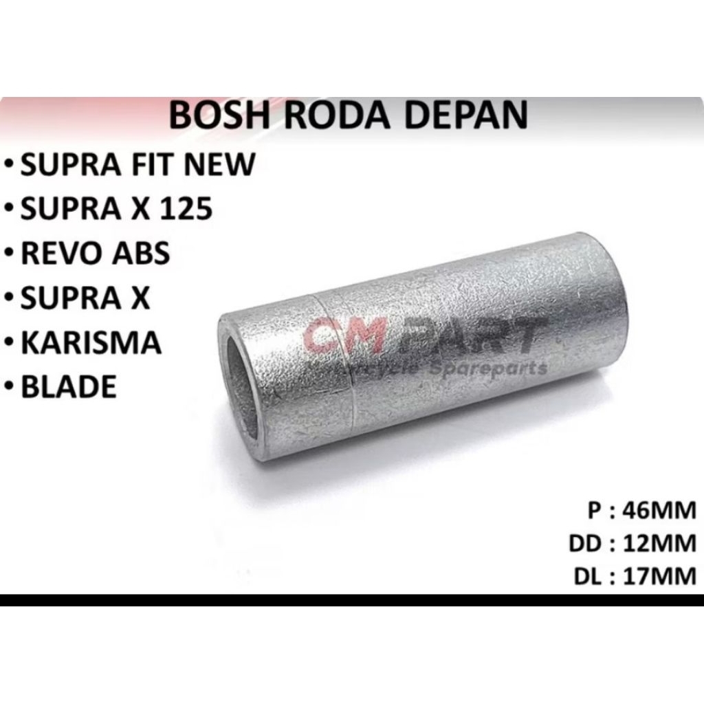 BOSH AS RODA DEPAN SUPRA125 / KARISMA /SUPRA X / REVO ABS