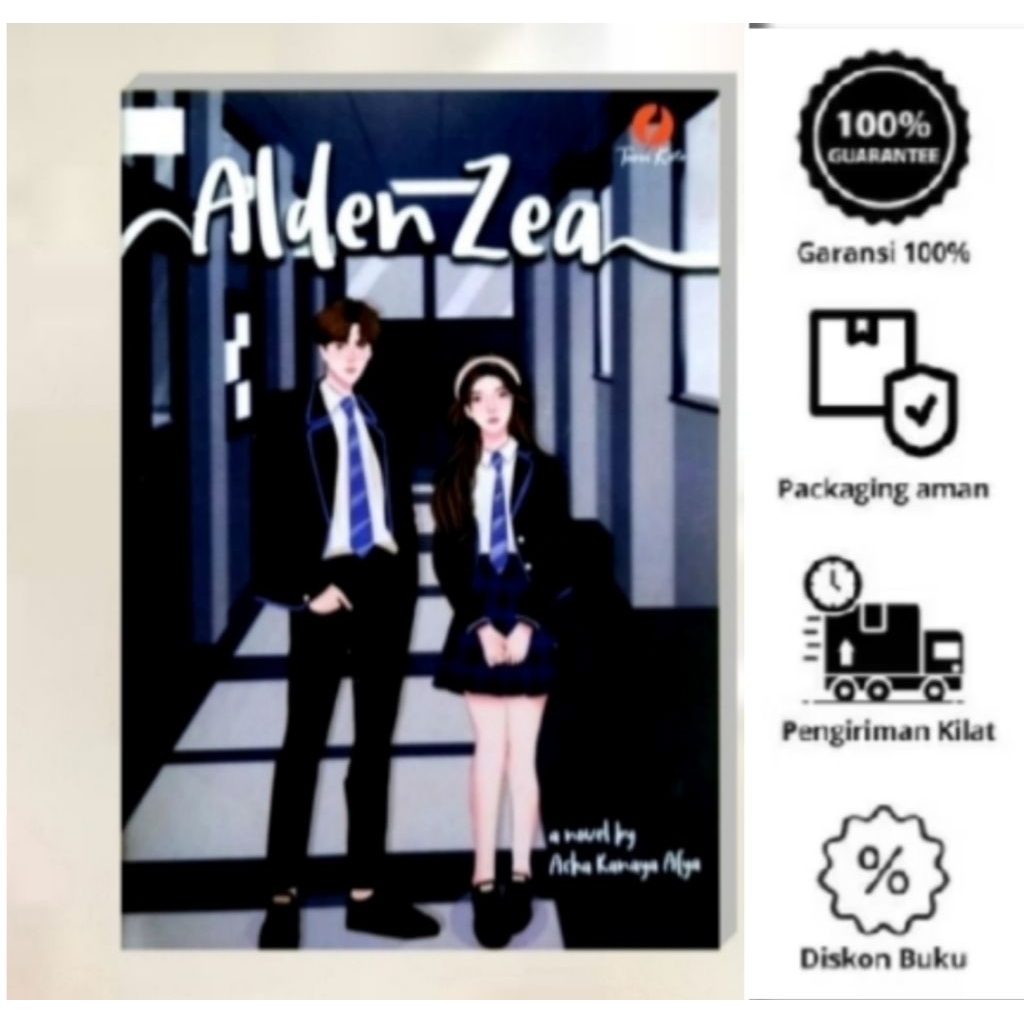 BUKU NOVEL ALDEN ZEA- GRATIS BIAYA PACKING