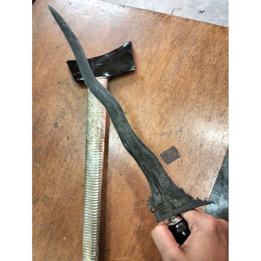 keris koleksi melayu/keris adat Melayu full pendok perak