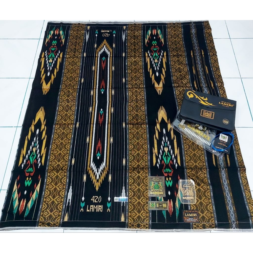 sarung LAMIRI tipe SGE s90 fullsutra jahitan tengah