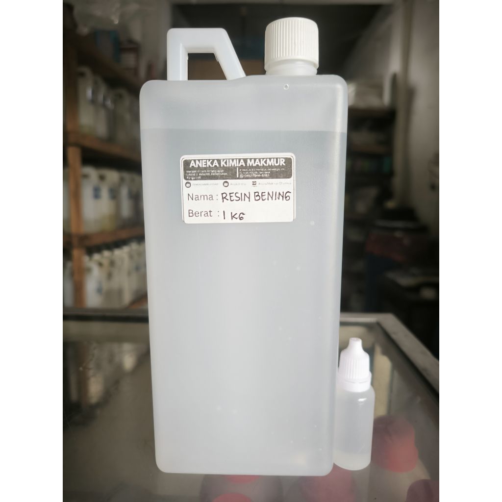 Resin Bening 1 kg / Resin Bening + Katalis