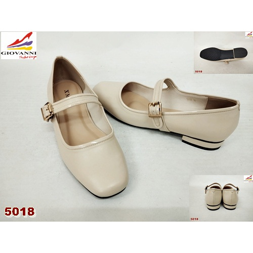 5018 GIOVANNI SEPATU HAK PENDEK WANITA