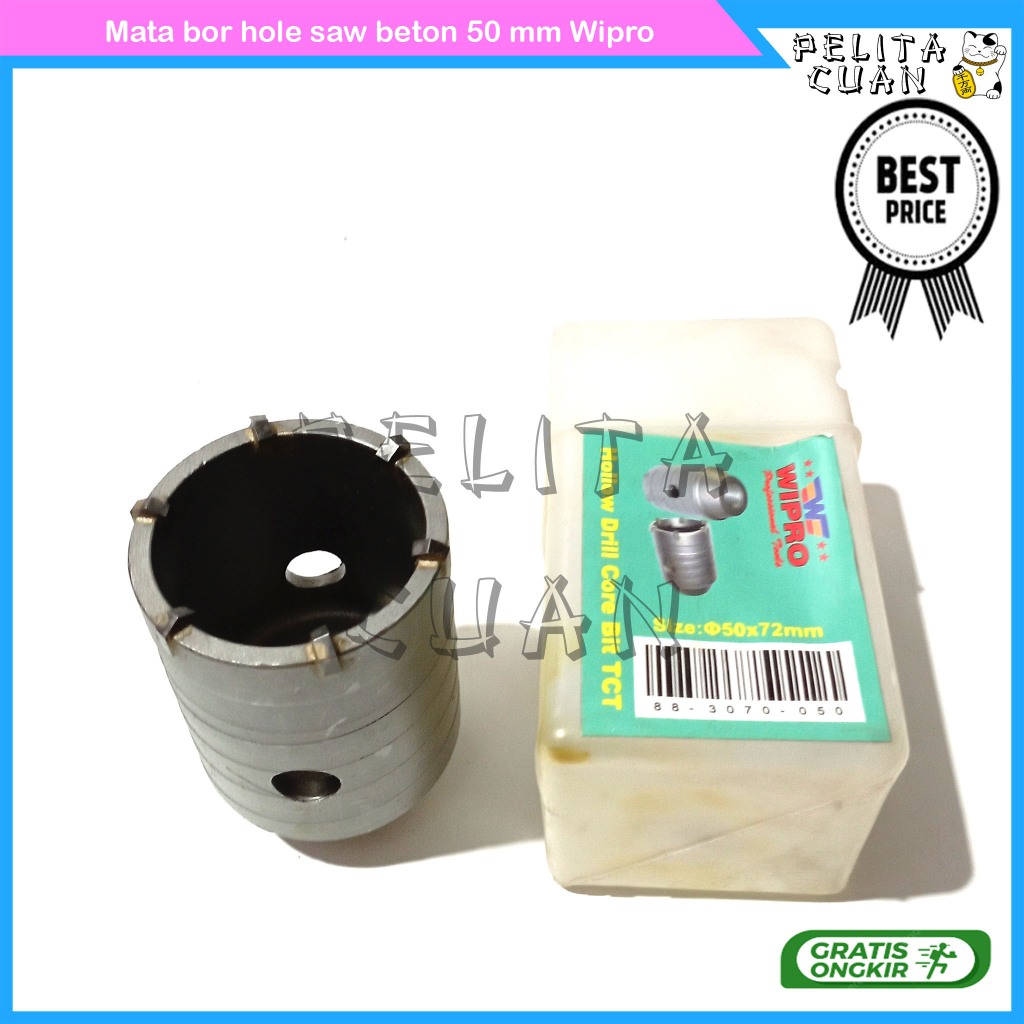 Mata bor hole saw beton 50 mm Wipro