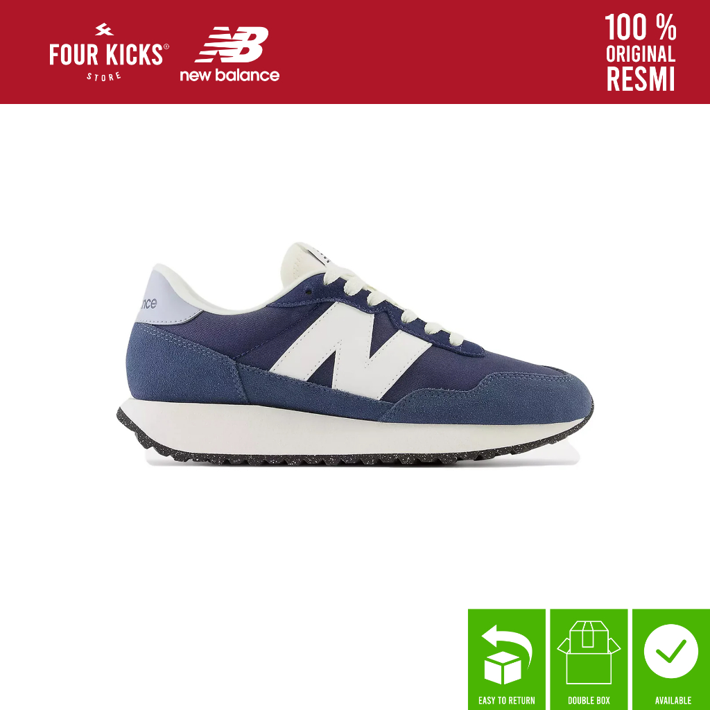 New Balance 237 Navy WS237DN1 - 100% ORIGINAL RESMI
