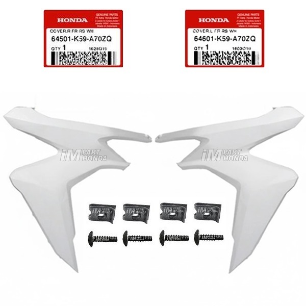 [KHUSUS KARGO HEMAT & REG] 64501-K59-A70ZQ 64601-K59-A70ZQ Cover Sayap Kanan Kiri Vario 125 150 LED 