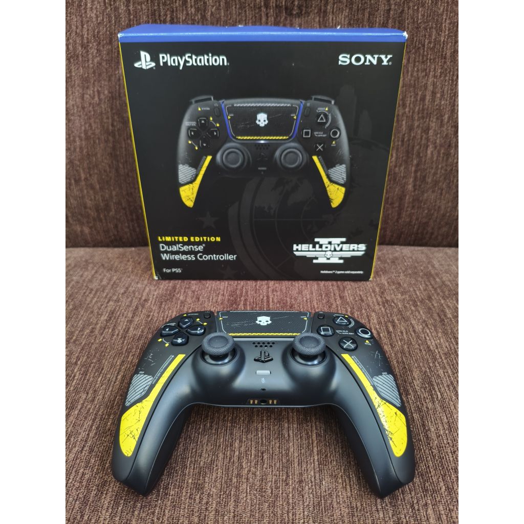 Stik PS5 Dualsense Limited Edition Helldivers 2