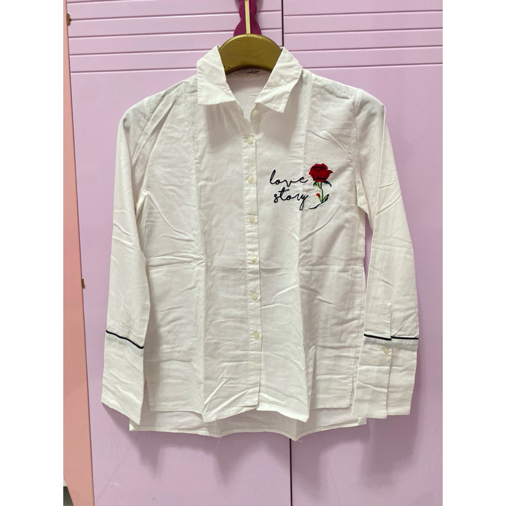ColorBox Kemeja Putih Lengan panjang