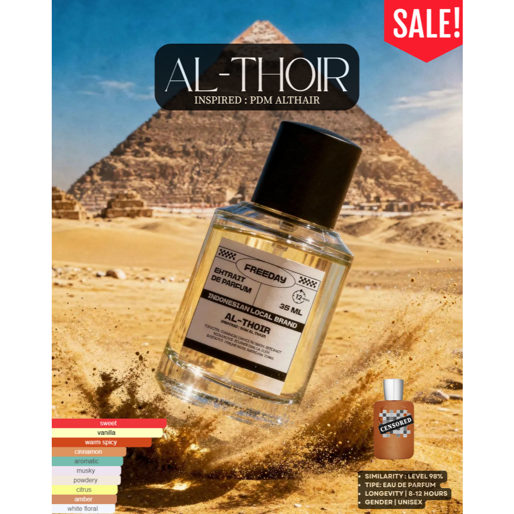 FREEDAY ALTHAIR PDM PARFUM PREMIUM Pria dan Wanita Special Bundling 35ml Parfume Unisex