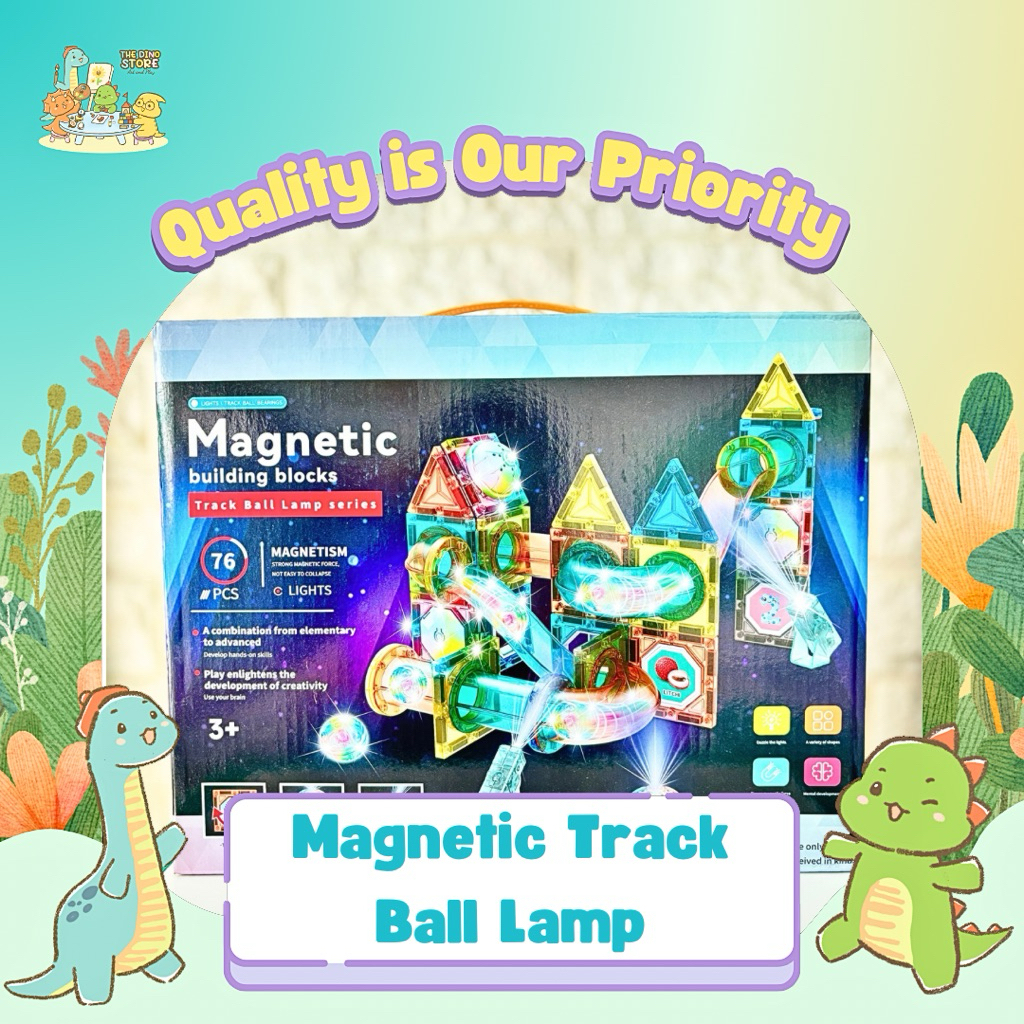 MAGNETIC TRACK BALL LAMP