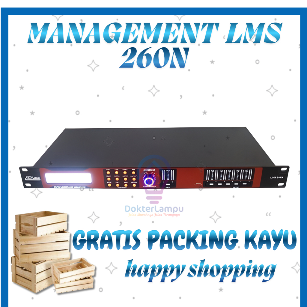 Management SPL Audio LMS 260 / LMS 260N terbaru Original SPL Audio