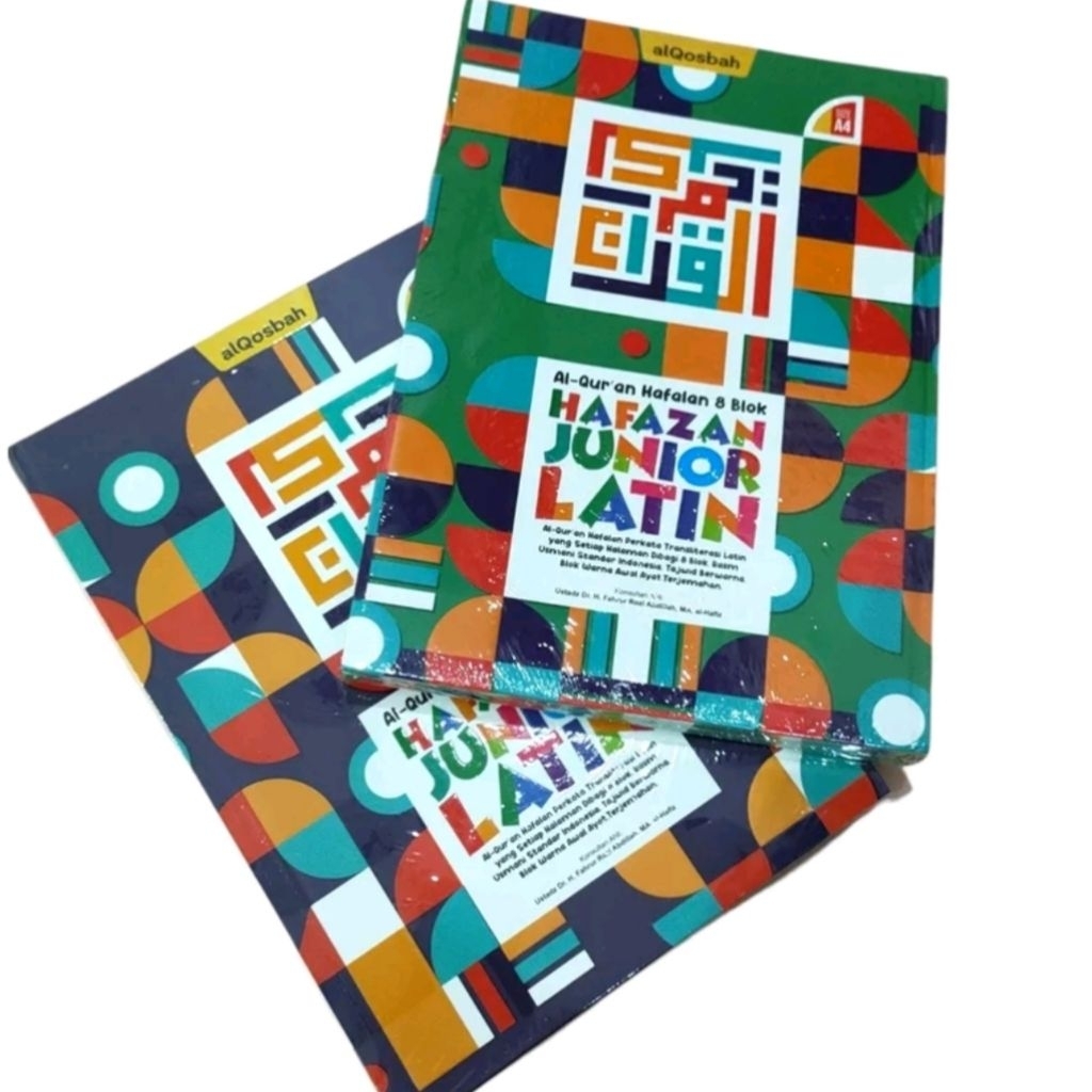 Al Quran Hafalan 8 Blok Terjemah Perkata Tajwid Warna Hafazan Junior Latin A4 AQ