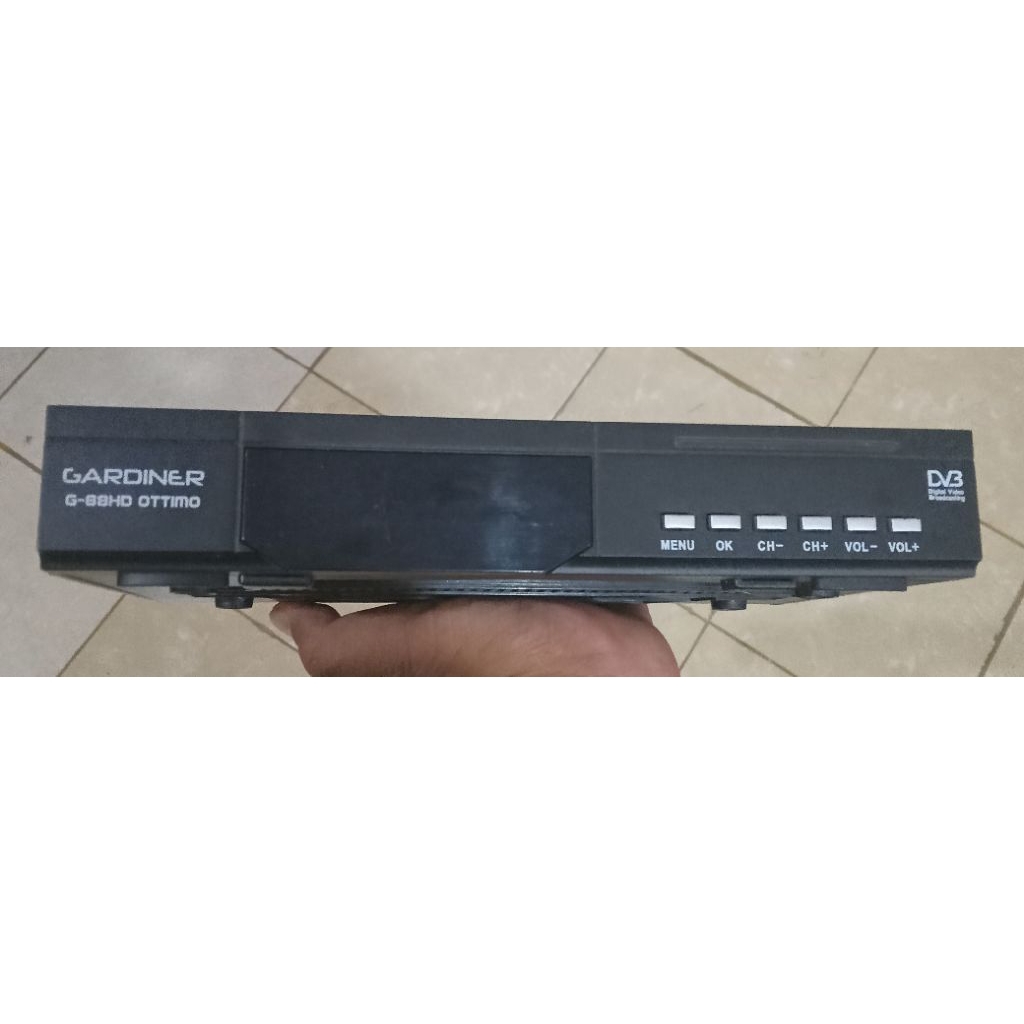 Receiver K VISION GARDINER bekas normal segel