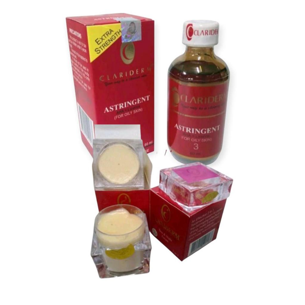 Paket Claridem Cream Super Toner Claridem Original Kuning Lemon
