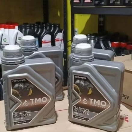 Paket 4 Liter Tmo Oli Mesin Sae 10W-30 API SN Syntehtic 100% ORI