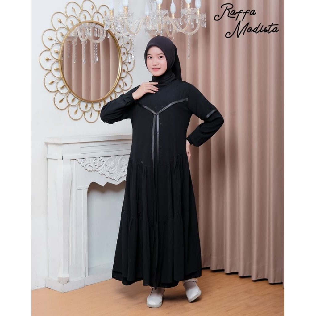 gamis abaya anak tanggung