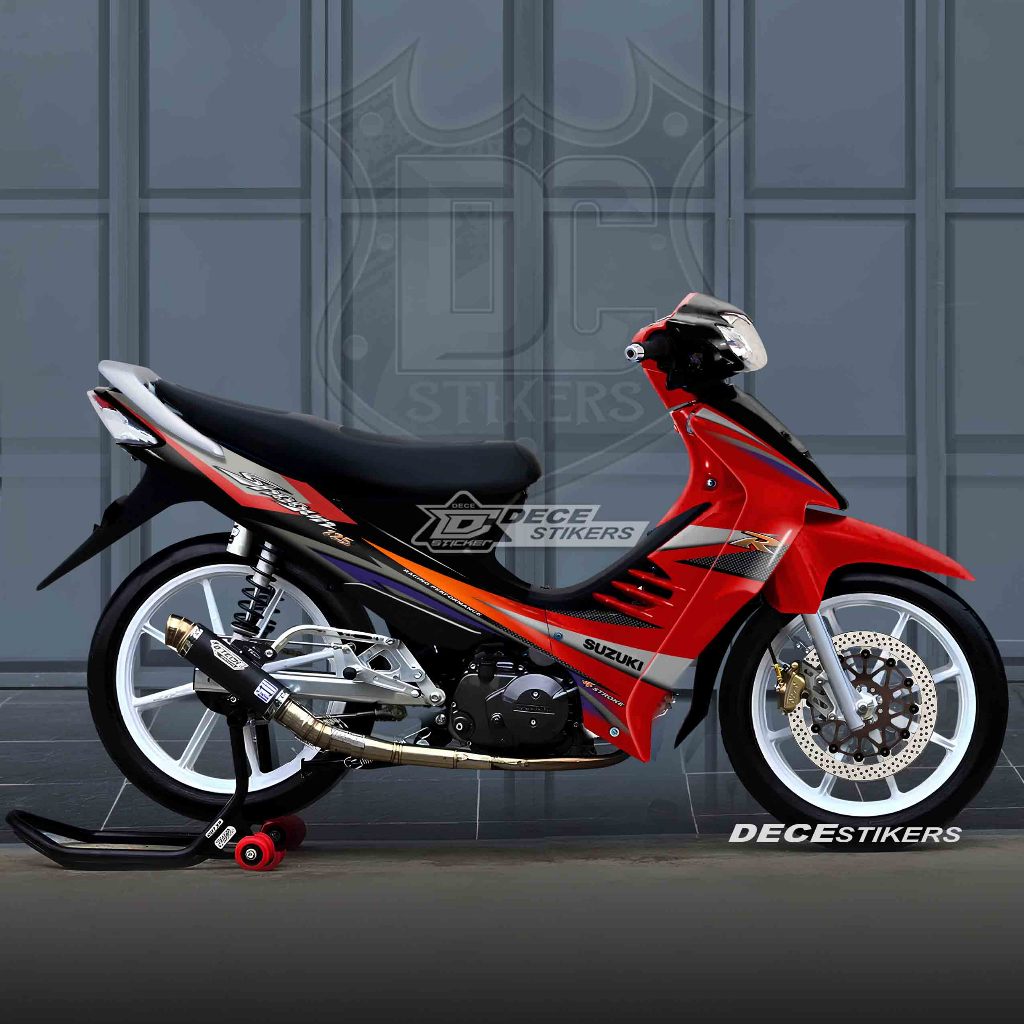 STRIPING SHOGUN 125R LAMA SHOGUN FD125